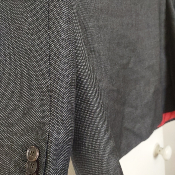 Vitale barberis canonico suit jacket Mens 50R gray - Picture 8 of 9